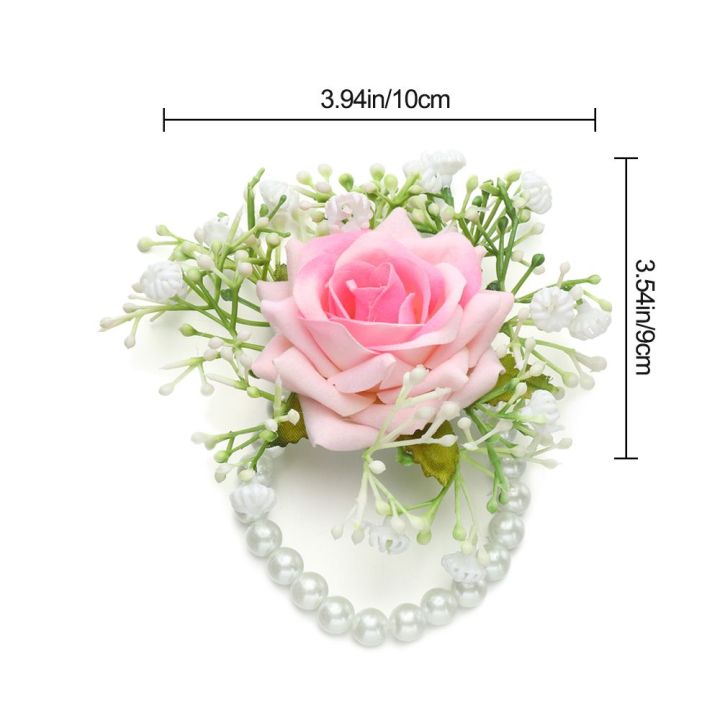 Flower%20Bridal%20Prom%20Accessories%20Wedding%20Supplies%20Hand%20Flowers%20Bride%20Wrist%20Flower%20Bridesmaid%20Bracelet%20Flower%20Bracelet%20-%20Image%207