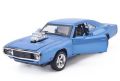 Diecast Mini Auto 1:32 Dodge Charger The Fast And The Furious Alloy Car Models Kids Toys For Children Classic Metal Cars Blue.