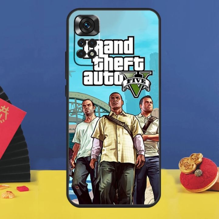 Gta%205%20Grand%20Theft%20Auto%20Case%20For%20Xiaomi%20Redmi%20Note%2011%2010%2012%208%209%20Pro%208T%209S%2010S%2011S%20Redmi%2010%2010A%2010C%209%2012C%209C%20Cover%20-%20Image%206