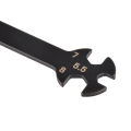 6-IN-1 Multifunctional Wrench Home Car Mechanical Model Repair Hand Tool Spanner for 3/4/5/5.5/7/8mm Nuts Handy multi-turnbuckle tool.