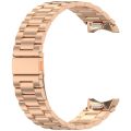 (COD Available) Three Beads Button Quick Release Metal Watch Band For Samsung Galaxy Watch 6 Classic 43 / 47mm.