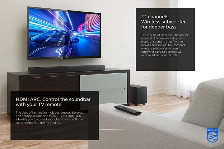 Philips%20TAB5305/98%202.1ch%20Soundbar%20with%20Wireless%20Sub-Woofer%20-%20Image%206