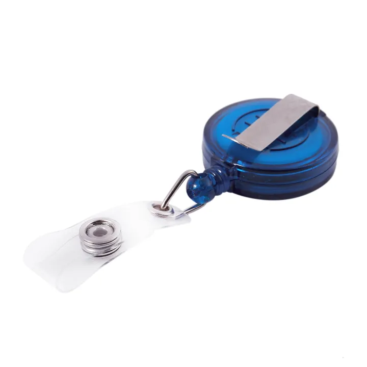 10%20Retractable%20Reel%20ID%20Badge%20Lanyard%20Name%20Tag%20Key%20Card%20Holder%20Belt%20Clip%20Color:Blue%20Amount:10%20Pcs%20-%20Image%202