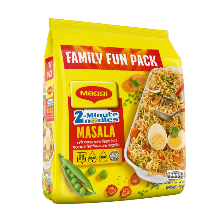 NestlÃ© MAGGI 2-Minute Noodles Masala 16 Packs - 992g