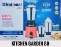 National King Chef 2000 Watt Blender Powerful Commercial Mixer Grinder. 