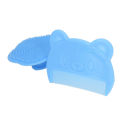 Baby Bath Brush, Cleanable Baby Scalp Scrubber Brush Glazed Storage Box for Infant for Home.