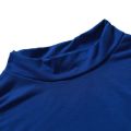 Jodimitty Winter Warm Half High Collar Fashion Thermal Underwear Men Mock Neck Basic T-shirt Blouse Pullover Long Sleeve Top.