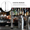 2 Pcs Whiskey Muddler Coffee Stirring Spoon Lemon Muddler Coffee Mixer Stainless Steel Popsicles Cocktail Coffee Muddler. 