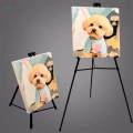 Artist Easel Tripod Display Easel Stand Wedding Displaying Art Holder Tabletop Tripod for Photo Home Supplies Wood Board Posters. 