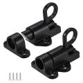 2 Pack Spring Loaded Latch Sliding Lock, Used for Automatic Door Closing Gun Barrel Latch Automatic Sliding Door Lock. 