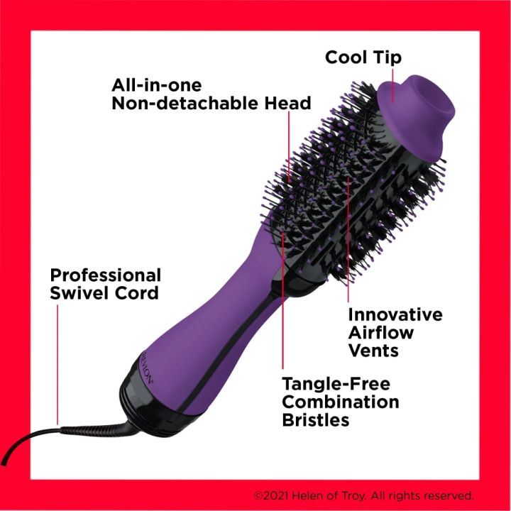 Blow%20Dryers%20Hair%20Dryer%20One-Step%20Hair%20Dryer%20Volumizer%20Hot%20Air%20Brush,%20Purple%20Blow%20Dryer%20(US%20Stock%20-%20Image%204
