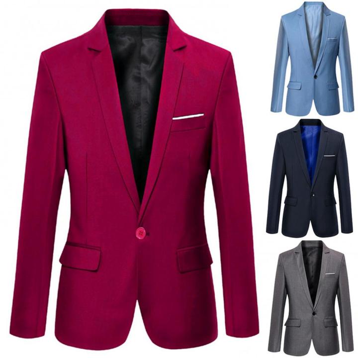 Men%20Blazer%20Jackets%202023%20Solid%20Color%20Long%20Sleeve%20Lapel%20Slim%20Fit%20Business%20Blazer%20Suit%20Coat%20Outwear%20Brand%20Mens%20Casual%20Blazers%20Coats%20-%20Image%203