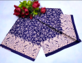 Hand - print deep blue color comfortable cotton saree for women - perfect for all seasons and occasion.