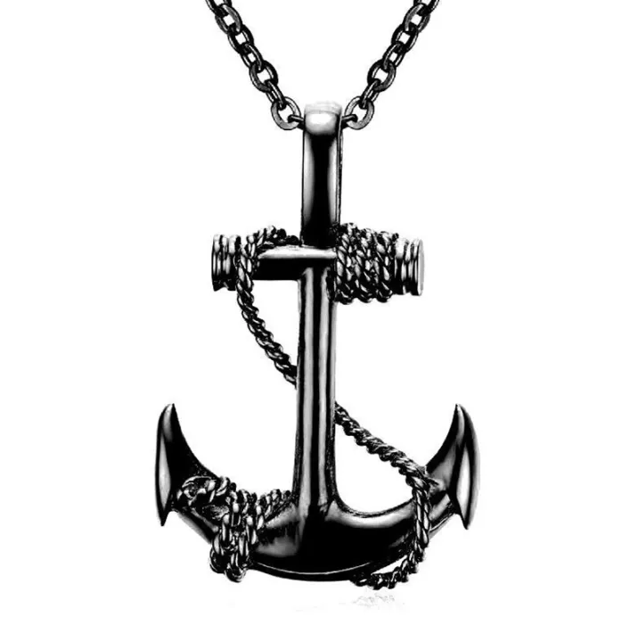 Men's%20Anchor%20Retro%20Simple%20Casual%20Fashion%20Classic%20Necklace%20-%20Image%207