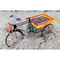 Van gari showpieceVan Gari Showpiece Miniature (Metal, Hand Painted, Rickshaw Painting Van gari showpiece for home decoration.