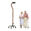 Quad Cane Walking Stick For Greater Weight Bearing. 
