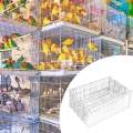 Pigeon Cage Bird Supplies Escaping Portable Pigeon Coop Bird Cage for Gardens Pigeons L.