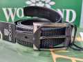 Woodland Leather Belt - BT 1105008 Black. 