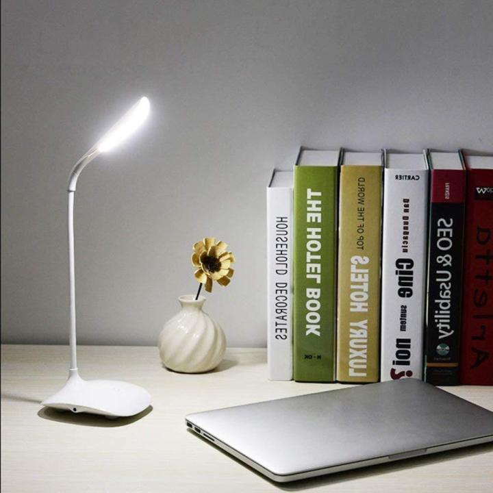 LED Touch On/Off Switch Desk Lamp/Student Study Reading Dimmer Rechargeable Led Table Lamps