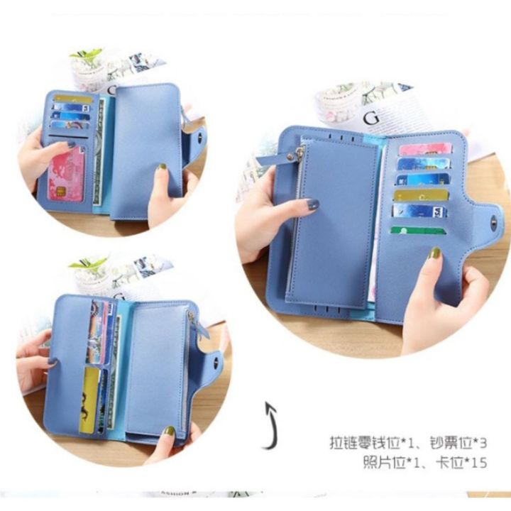 Fashion%20Women%20PU%20Leather%20Long%20Wallets%20Muti-functional%20Fold%20Button%20Purse%20Card%20Holder%20Coin%20Clutch%20Bag%20-%20Image%208