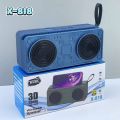 X-818 Bluetooth, USB, TF Card & FM Radio Supported 3D Sound Loud & Clear HiFi Audio 10W Wireless Speaker.