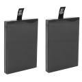 BRADOO 2X Hard Drive Enclosure Replacement Case Shell for Xbox 360 Slim Microsoft HDD (Case Only!). 