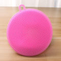 Silicone Sponge Dish Brush Food Grade BPA Free Rubber Sponges Dishwasher Safe and Dry Fast for Kitchen Dish. 
