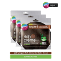 Godrej Expert Rich Crème Hair color Natural Brown 20g  Pack of 3. 