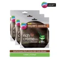 Godrej Expert Rich Crème Hair color Natural Brown 20g Pack of 3.