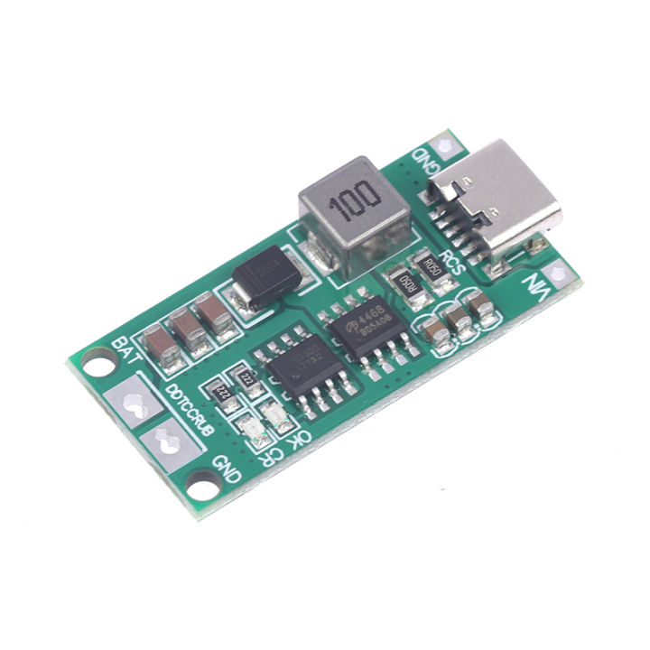 Type C BMS 2S 3S 4S 1A 2A 4A 18650 Lithium Battery Charger Board USB C Module Eatop