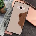 Kawaii Cute Bears Korean Animal Case For Samsung Galaxy J3 J5 J7 2016 A3 A5 2017 A6 A8 J4 J6 Plus J8 A9 2018 Phone Cover.