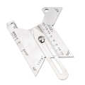 Welding Gauge HJC30 Seam Bead Gage Pit Measure Ruler Fit‑Up Gaps Inspection Bevel Angel Tool.
