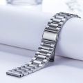 20mm Stainless Steel Premium Watch Strap Durable Metal Replacement Band for Smartwatches & Traditional Watches Classic & Adjustable. 