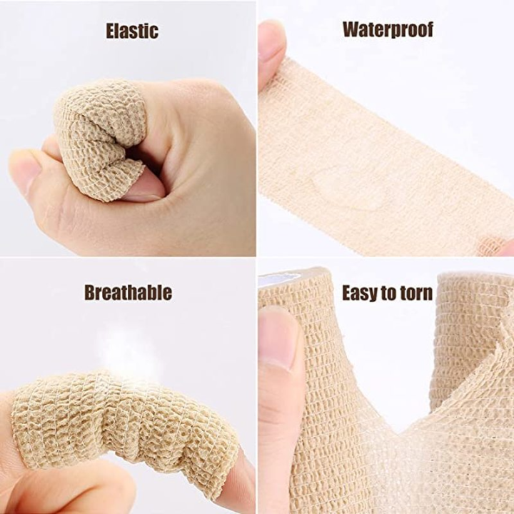 1%20Roll%20of%20Gauze%20Medical%20Bandage%20Self-adhesive%20Breathable%20Elastic%20Bandage%20for%20Sports%20Fixed%20Fingers%20Wrists%20and%20Legs%202.5cm/5cmx4.5m%20-%20Image%207