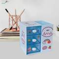 Multifunctional Jewelry Storage Box with Drawer Makeup Holder for Bedroom Dresser. 