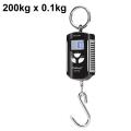 Portable Industry Crane Scale Heavy Duty Digital Hanging Hook Scales LCD Loop Weight Balance Stainless Steel. 