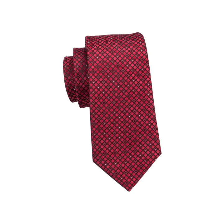 Hi-Tie%20Designer%20Red%20Burgundy%20Plaid%20Silk%20Wedding%20Tie%20For%20Men%20Handky%20Cufflink%20Gift%20Mens%20Necktie%20Fashion%20Business%20Party%20Dropshiping%20KEEMEEUYZO%20-%20Image%204
