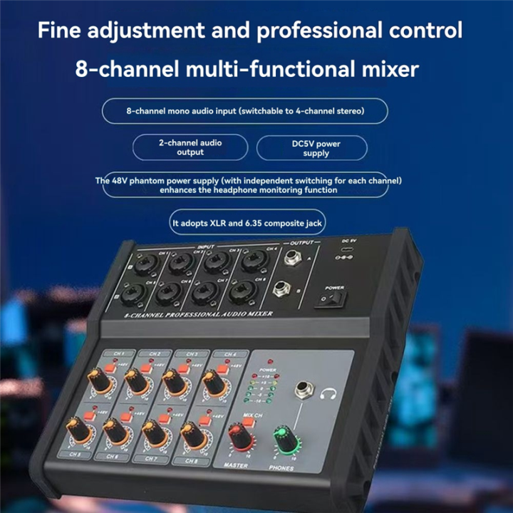 Multi-Function%20Digital%20Mixing%20Console%208%20Channel%20Audio%20Mixer%20Stereo%20for%20Live%20Broadcast%20for%20Recording%20DJ%20Sound%20Mixers%20EU%20Plug%20-%20Image%207