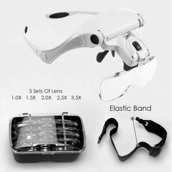 Headband%20Magnifier%20Glasses%20With%20LED%20Light,%20Head%20Mount%20Magnifier%20Hands%20Free%20Reading%20Magnifying%20Glasses%20for%20Jeweler%20Loupe%20Craft%20-%20Image%207