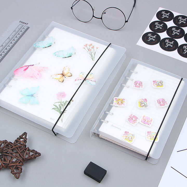 A5/A6/A4/B5%20matte%20binder%20loose%20strap%20Loose%20Leaf%20Notebook%20Paper%20Planner%20Inner%20Page%20ring%20binder%20Stationery%20Gift%20Traveler%20Journal%20-%20Image%204