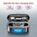 HLstar® F9 Air buds TWS Bluetooth Earphone Wireless Bluetooth Headphone Stereo Min Airpods Sport Earbuds With Charging Box With Microphone For Mobile.