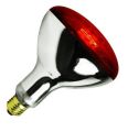 Infrared Heat Bulb R40 200W Roasted Red Infrared Lamp for use for animal Heating and Body Treatment Reptile Pet Brooder.