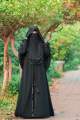 Arabian Mohua Burkha Jorjet Borkha Dubai Cherry Georgette Borkha For Stylish Women Borka. 