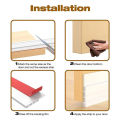 Premium Silicone Insulation Adhesive Door Bottom Seal Strip For Weather Stripping Sound-proof, Windproof Dust Stopper for Door & Sliding Windows.