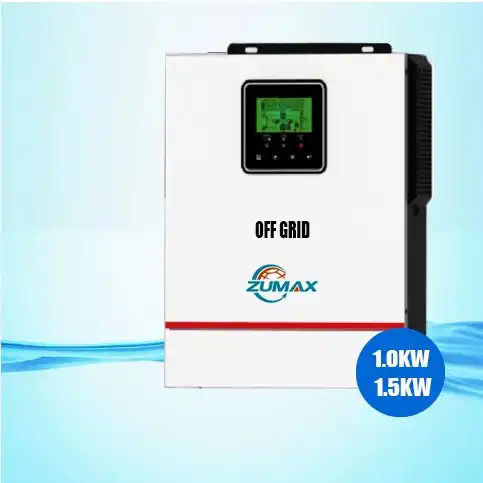 Zumax Mppt Offgrid/Hybrid Solar Inverter 1.5KW , Panel, 24v Battery Support