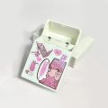 INS White 3 inch Kpop Photocard Storage Box Photo Small Card Organizer Storage Case Desk Organizer Box School Stationery. 