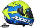 Full Face helmet Axxis Darken Viperfish -Yellow. 