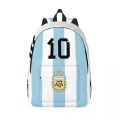Argentina Famouse Football Backpack Student Schoolbag Business Soccer Lover Footballer Daypack for Men Women Laptop Canvas Bags. 