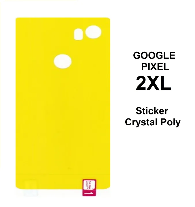 Google%20Pixel%202XL%20Crystal%20Clear%20Back%20Skin%20(Gel%20Poly%20not%20Glass)%203D%20Real%20Glossy%20Finish%20Screen%20Guard%20Sticker%20-%20Image%205