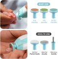 Baby Nail Trimmer Electric Safe Baby Nail File with LED Light. 